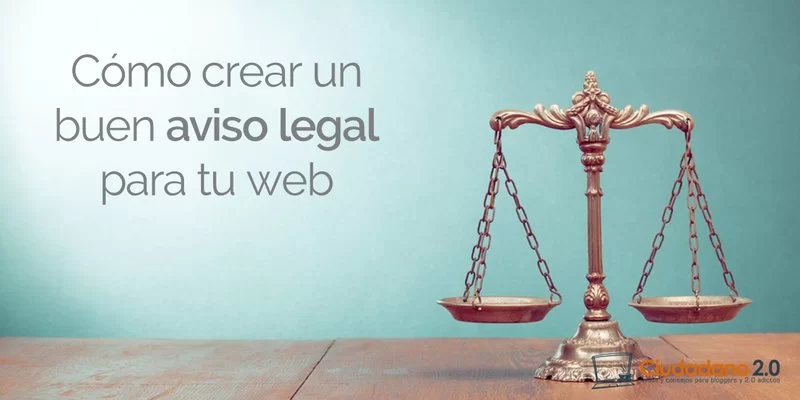 aviso legal web
