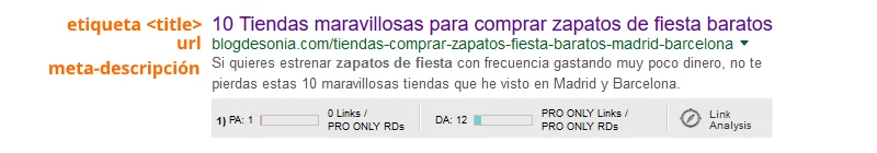 textos serp