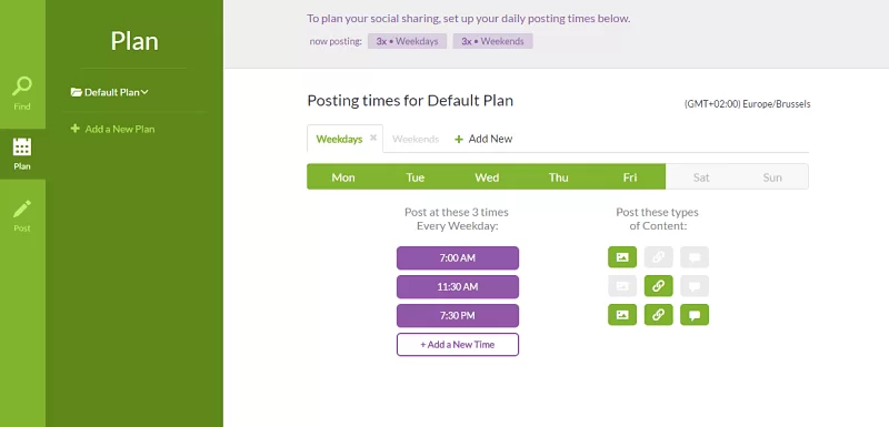 post planner