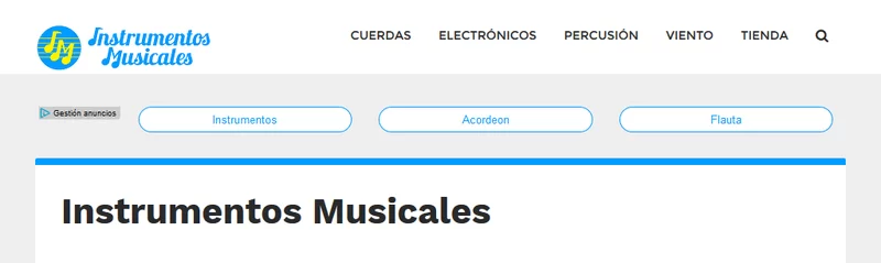 ejemplo falso menu