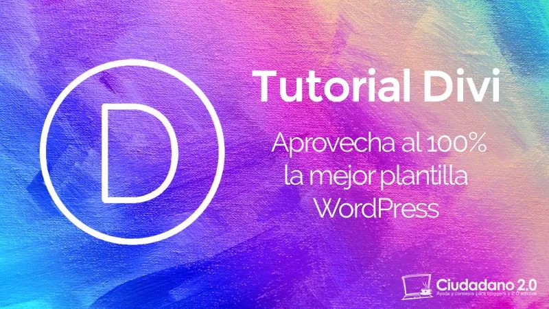 tutorial divi mejor plantilla wordpress