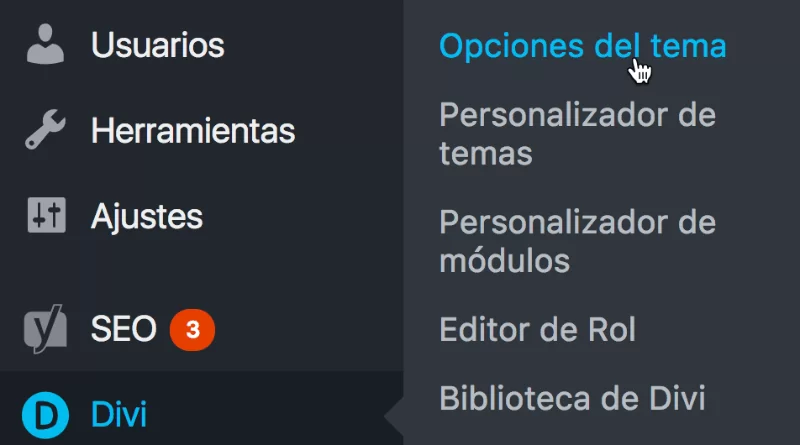 boton opciones tema