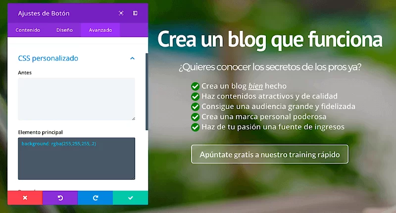 personalizacion css