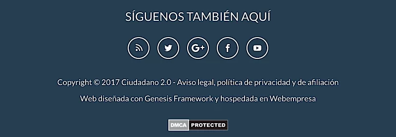 pie de pagina