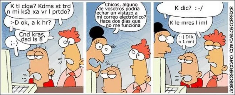 abreviaturas ciberlenguaje