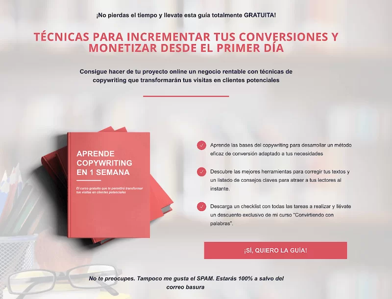 squeeze page
