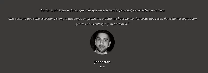 testimonios slider