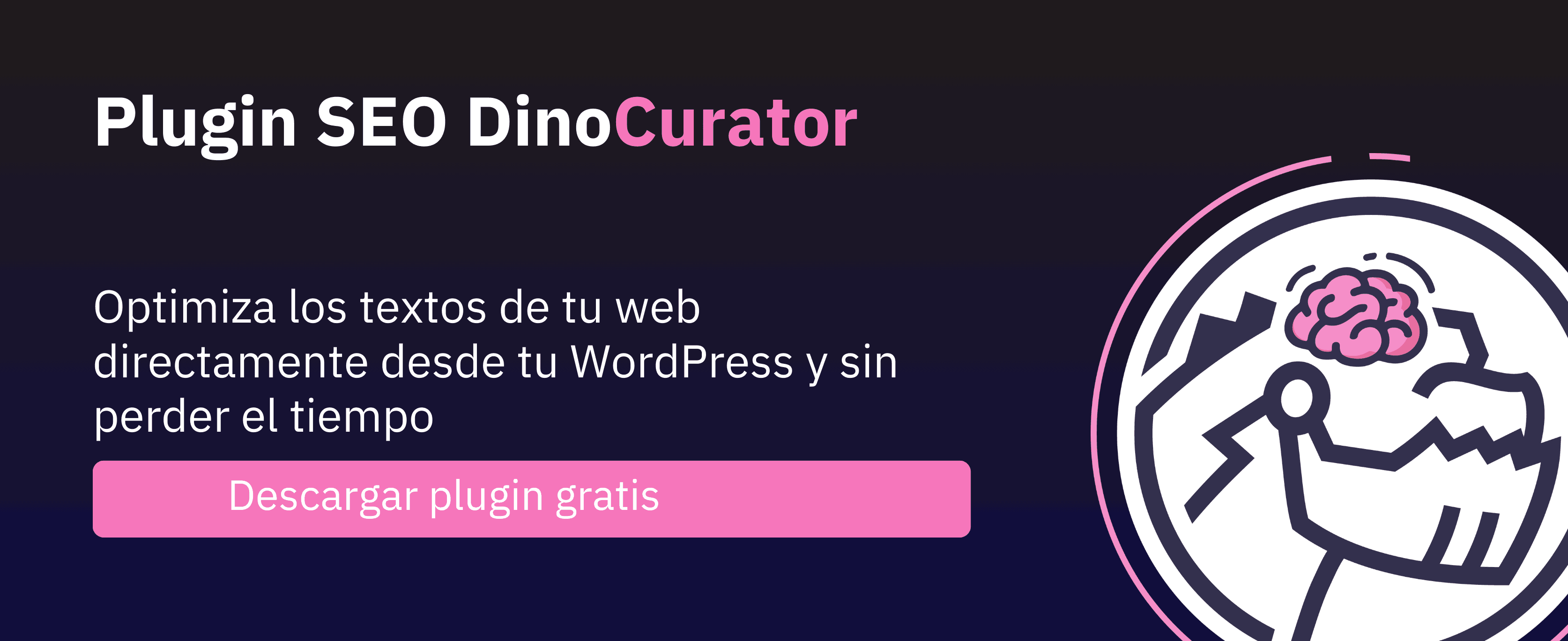 banner de plugin dinoCurator