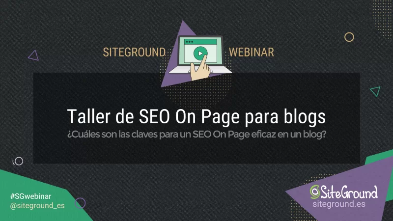 webinar siteground