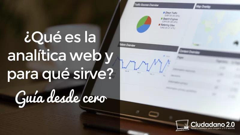 que es analitica web