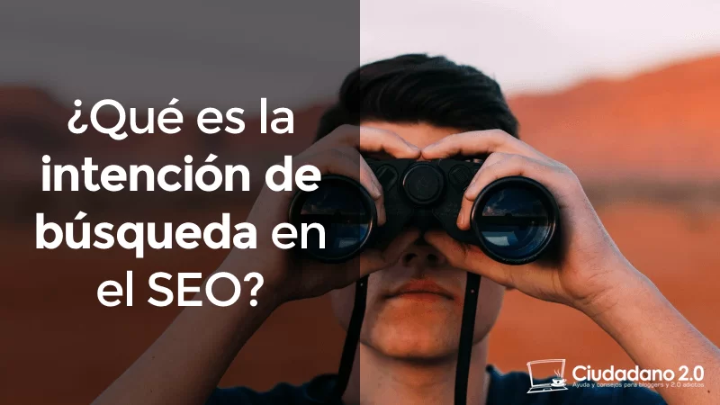 que es la intención búsqueda