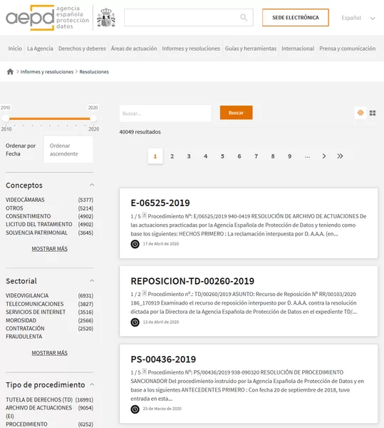pagina-sanciones-aepd