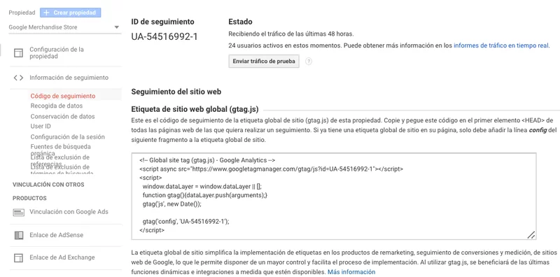 id codigo seguimiento