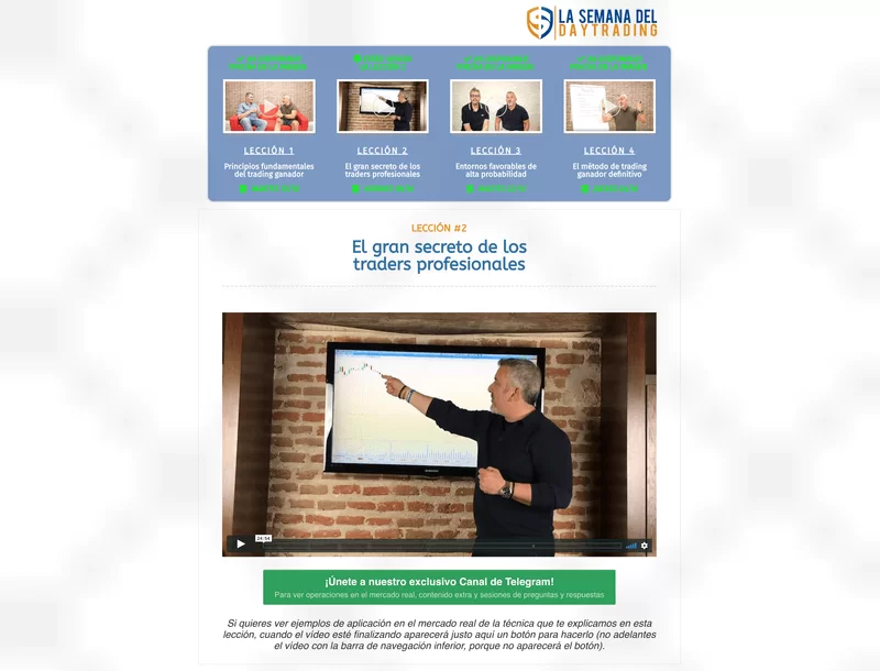 curso semana daytrading