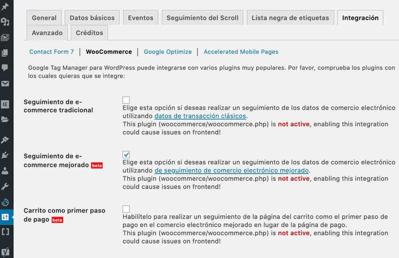 woocommerce gtm