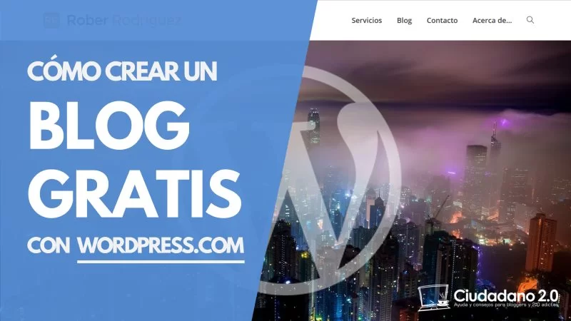 crear blog wordpress gratis