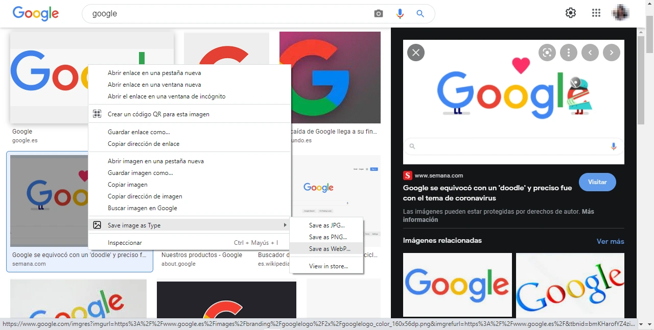 guardar webp