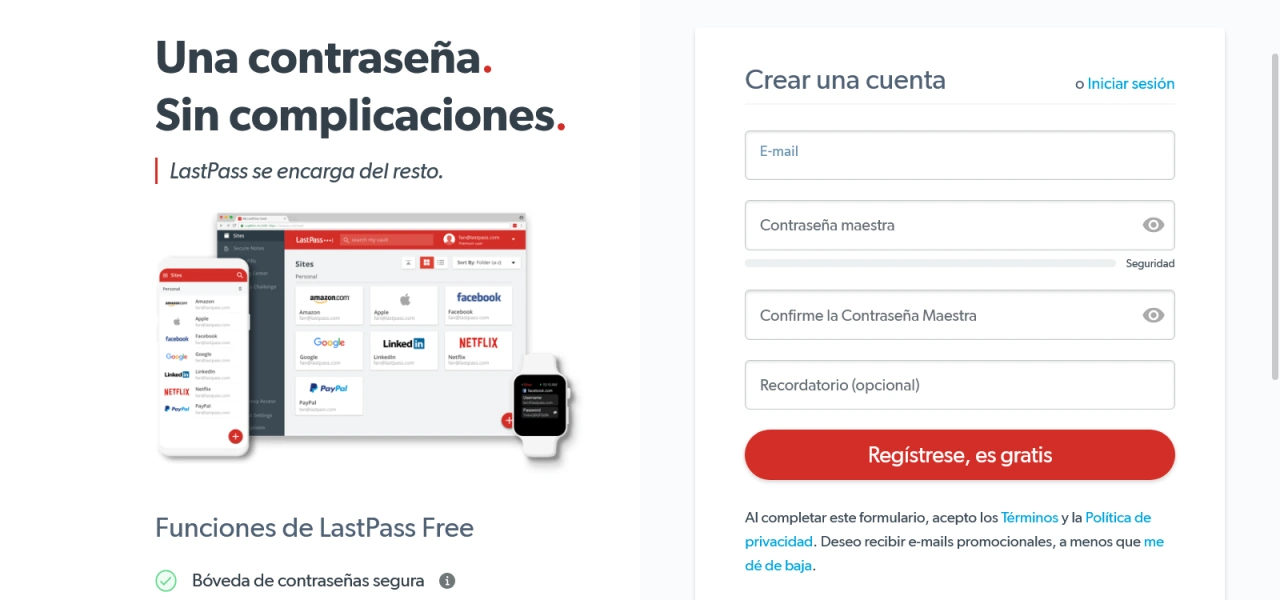 acceso lastpass