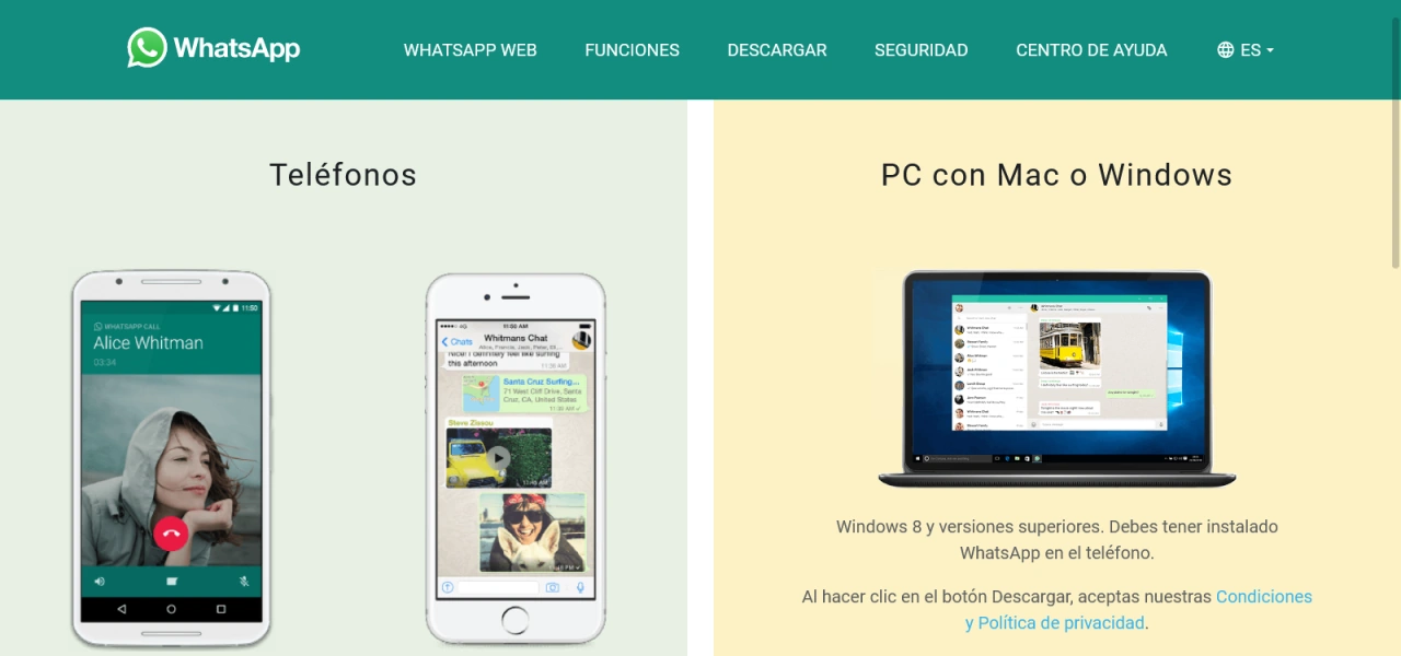 conectar pc whatsapp