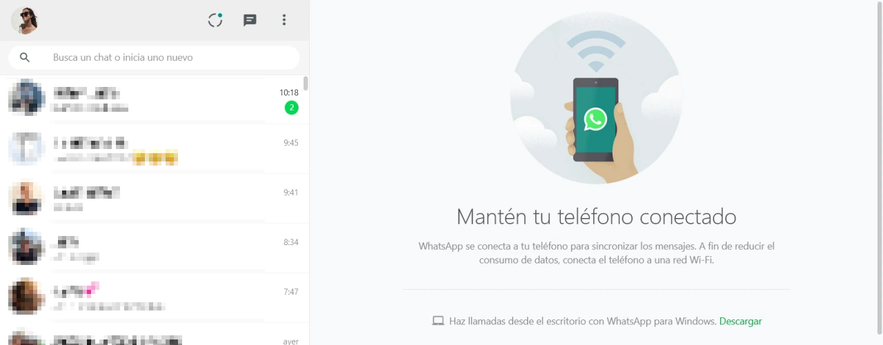 conectar whatsapp pc
