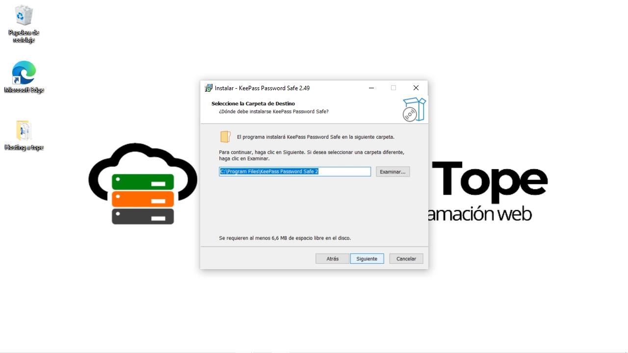 instalacion keepass