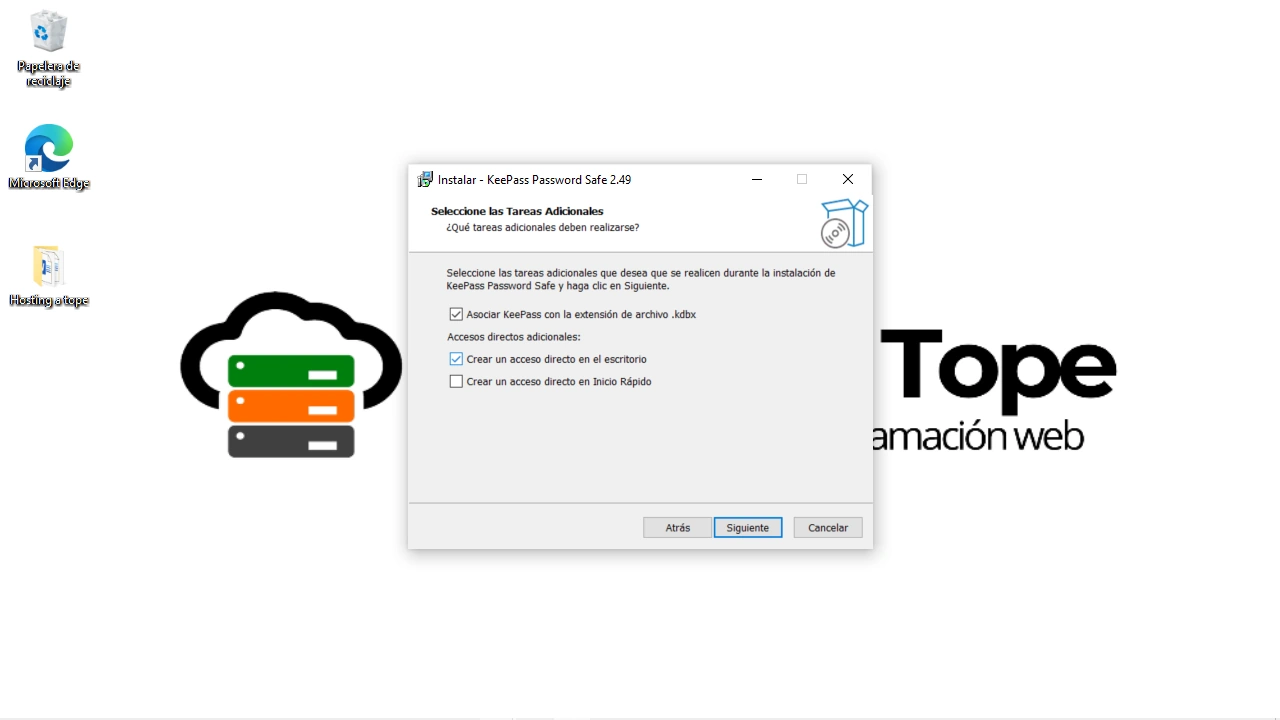 instalar keepass pc