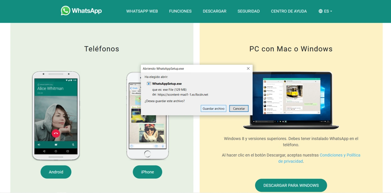 whatsapp descargar