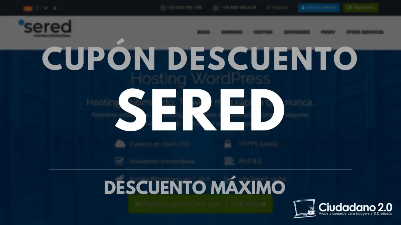 cupon descuento sered