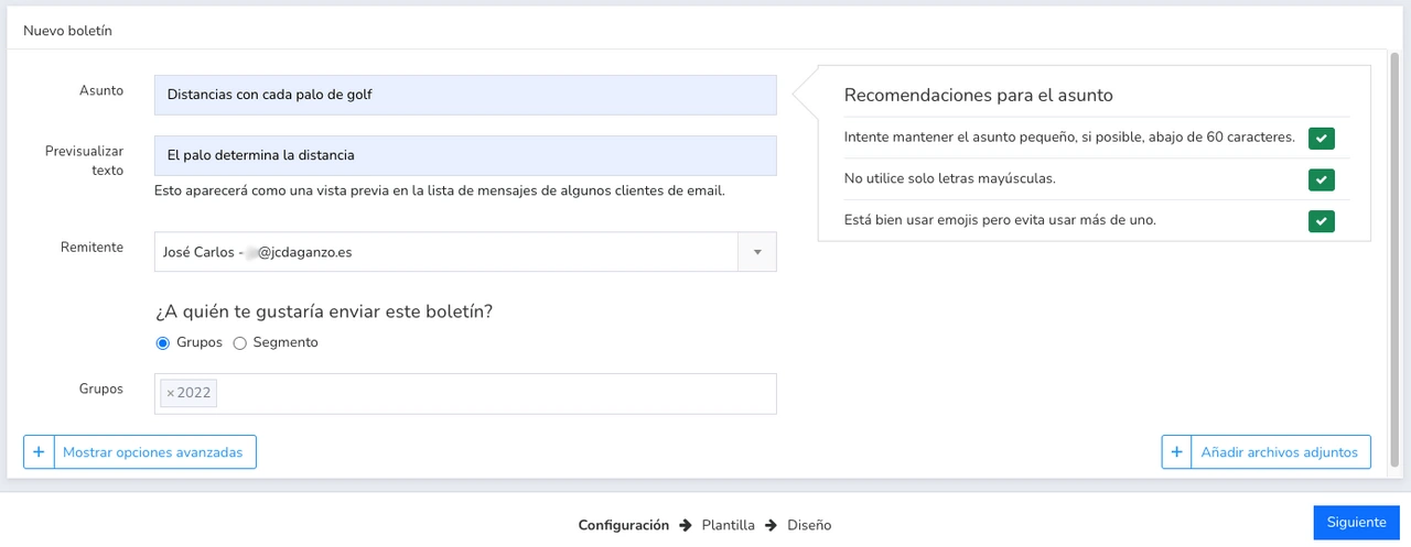 enviar masivo mailrelay