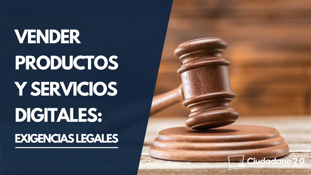 legalidad venta productos servicios digitales
