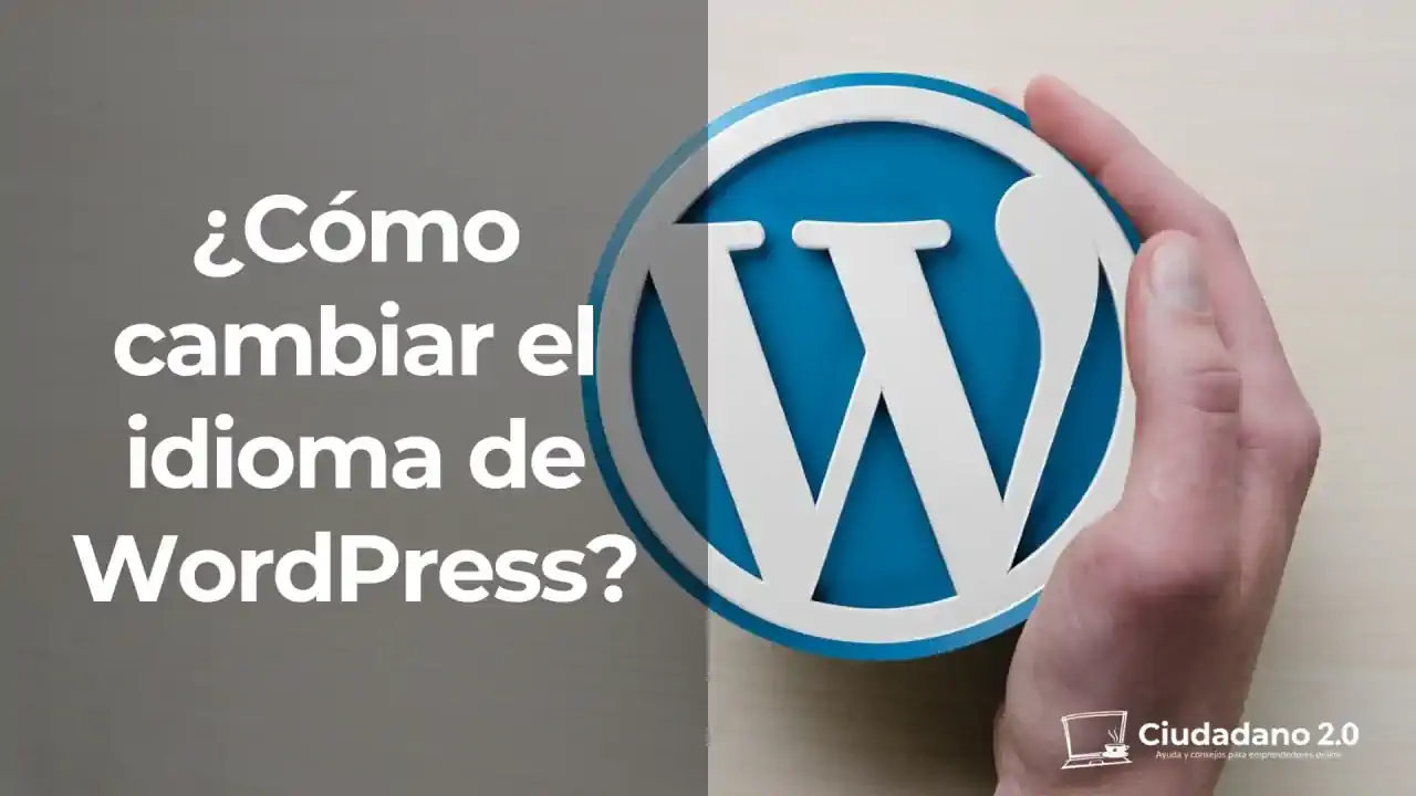 cambiar idioma wordpress