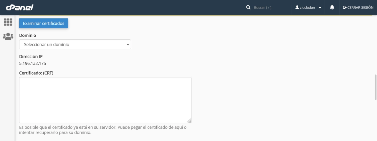 certificado ssl inspeccionar