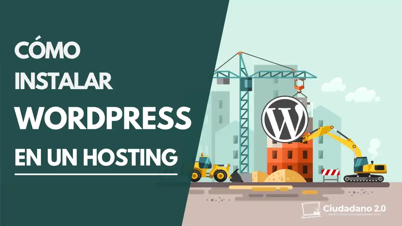 como instalar wordpress en un servidor de hosting