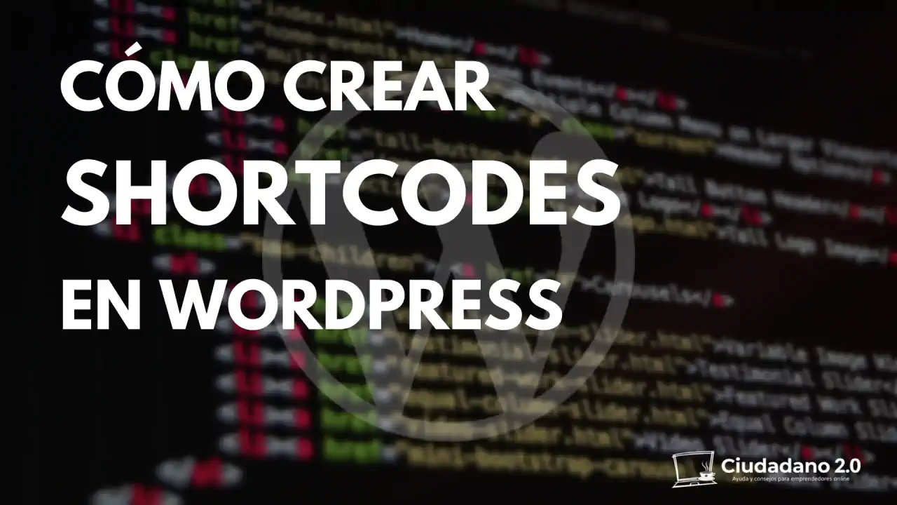 como programar shortcodes wordpress