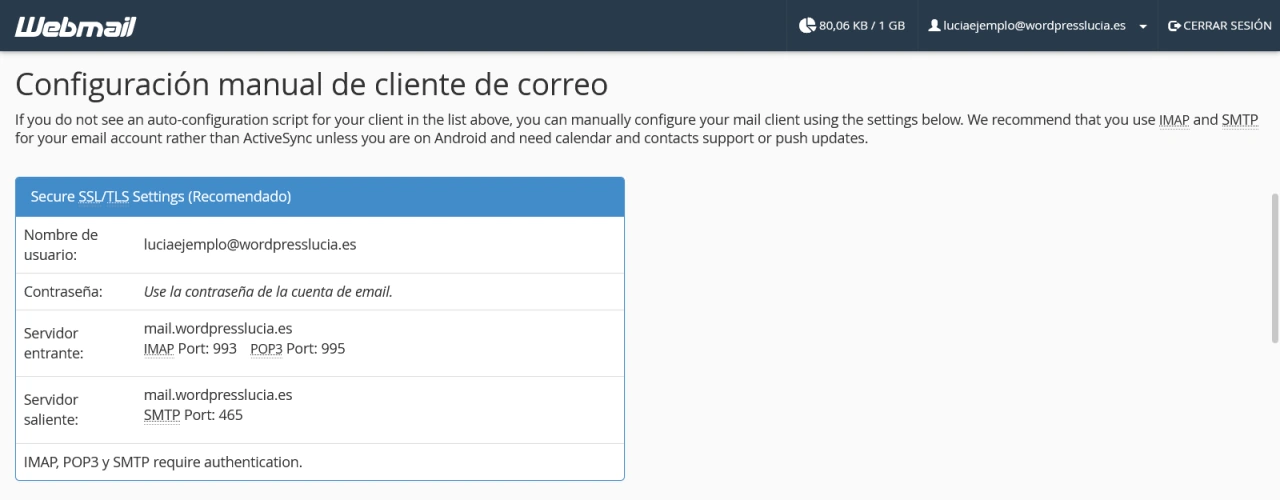 correo dominio propio