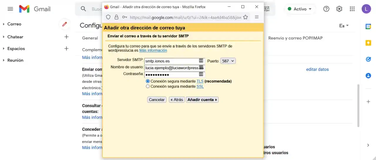 correo gmail anadir