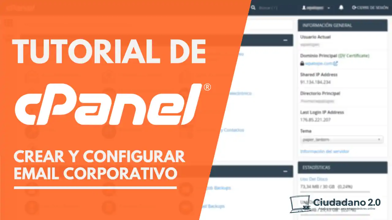 crear configurar email corporativo
