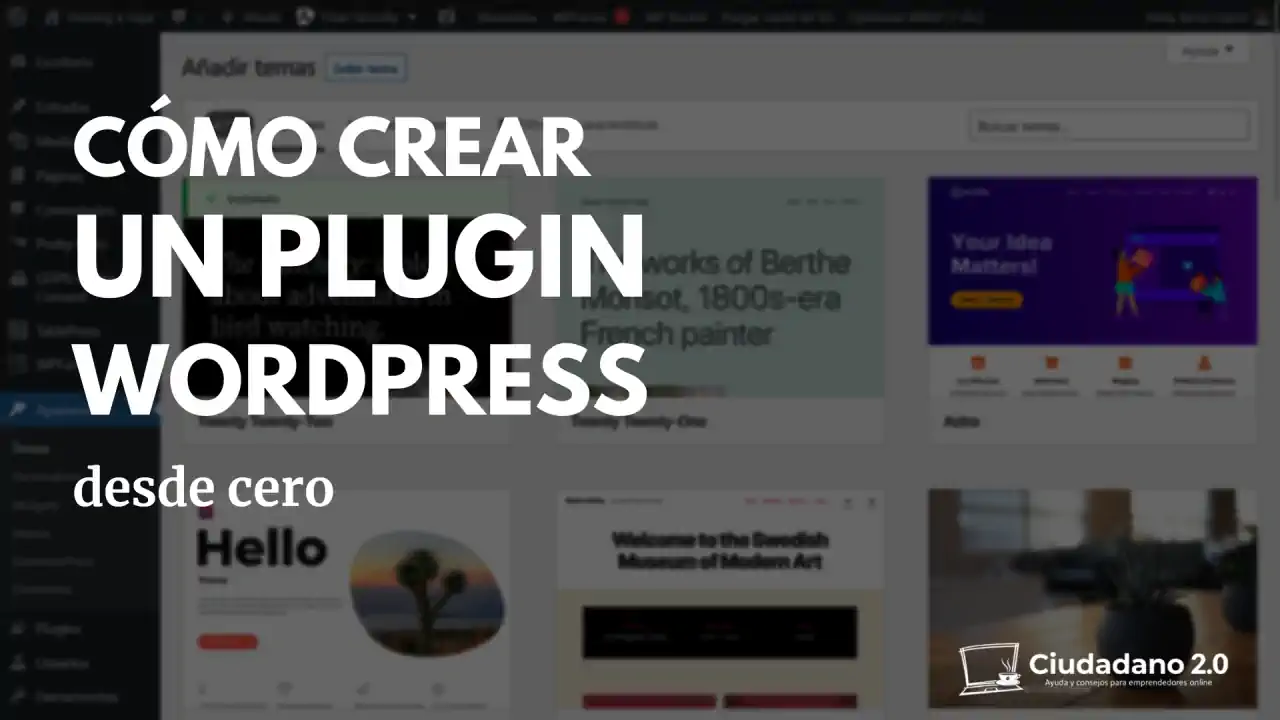 crear plugin wordpress