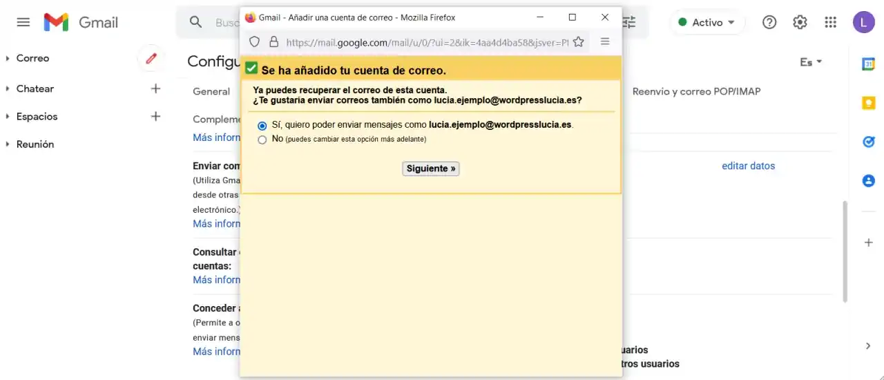 guardar correo gmail