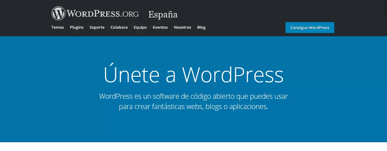 descarga de wordpress.org