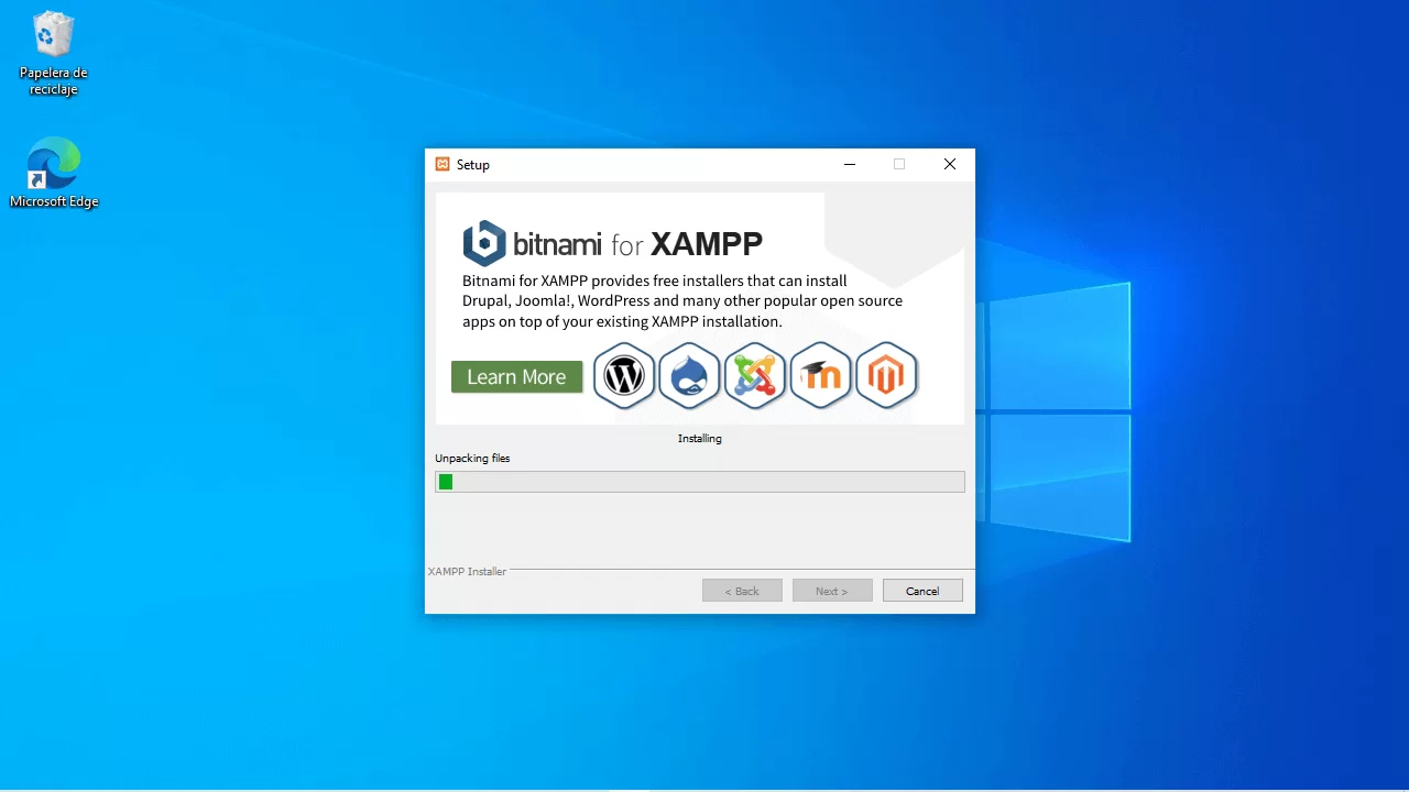 instalar xampp