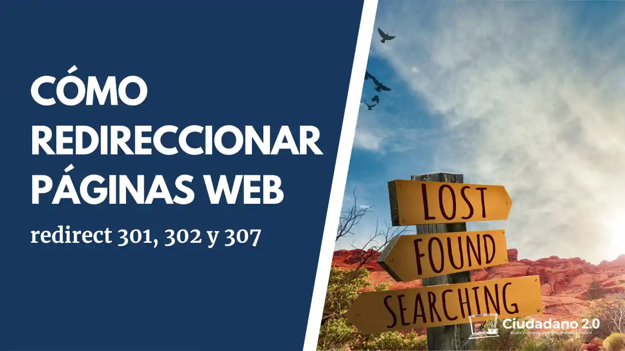 redireccionar paginas web