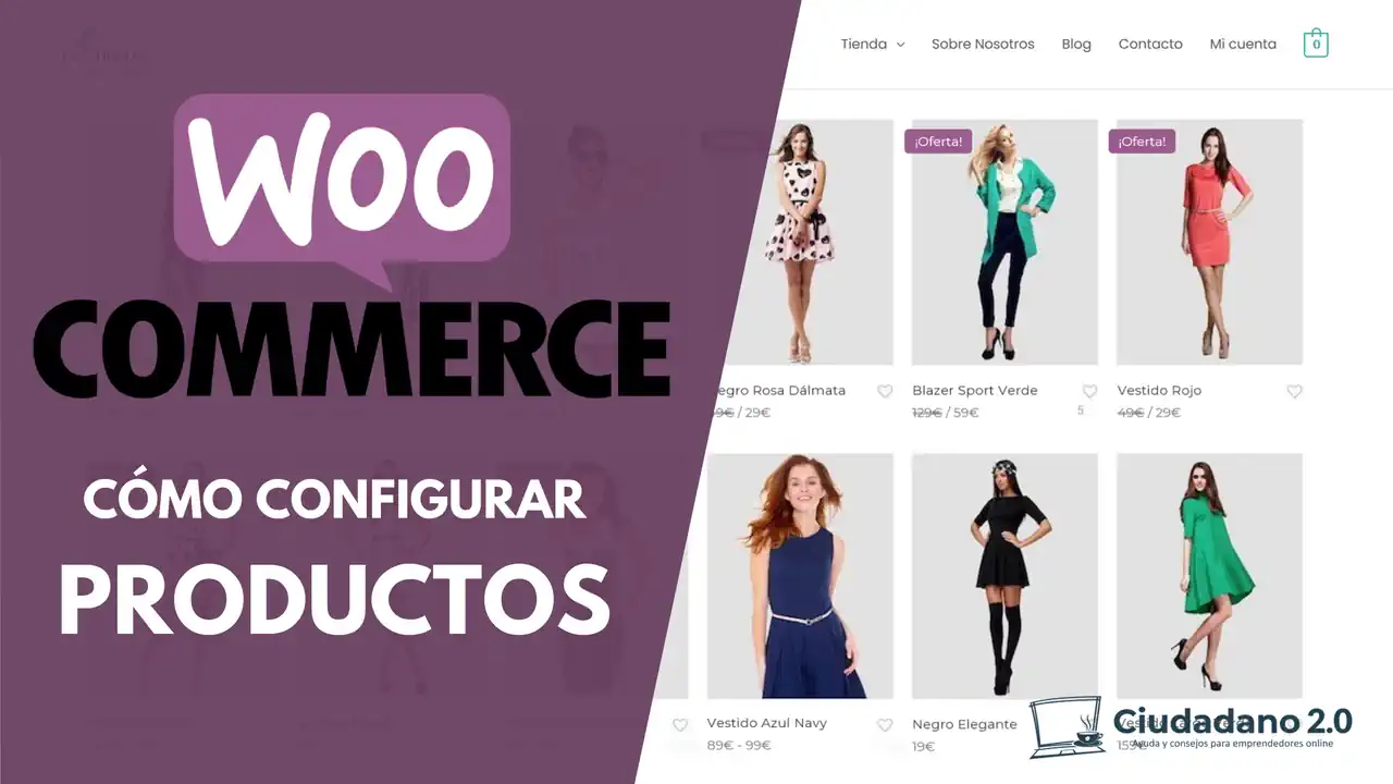 configurar productos woocommerce