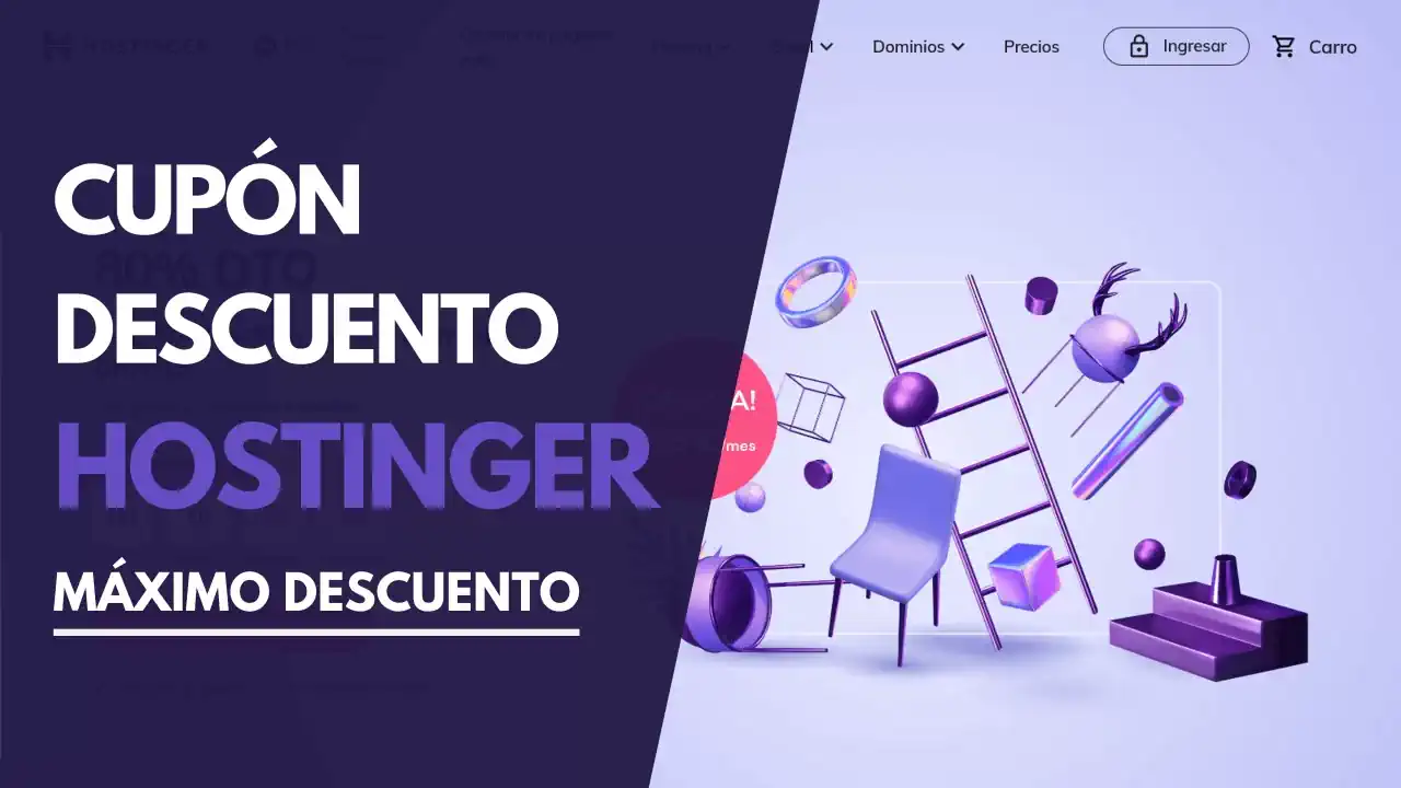 cupon descuento hostinger