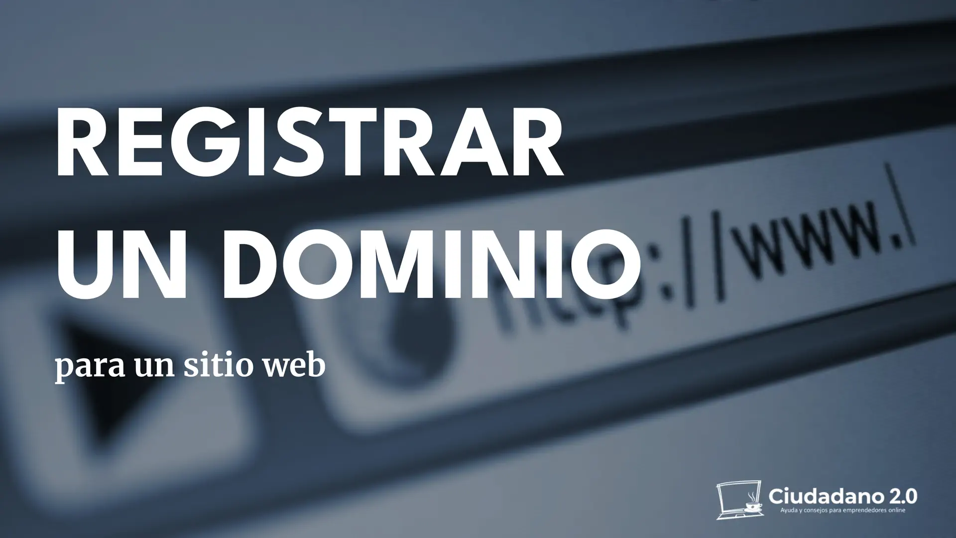 como registrar dominio