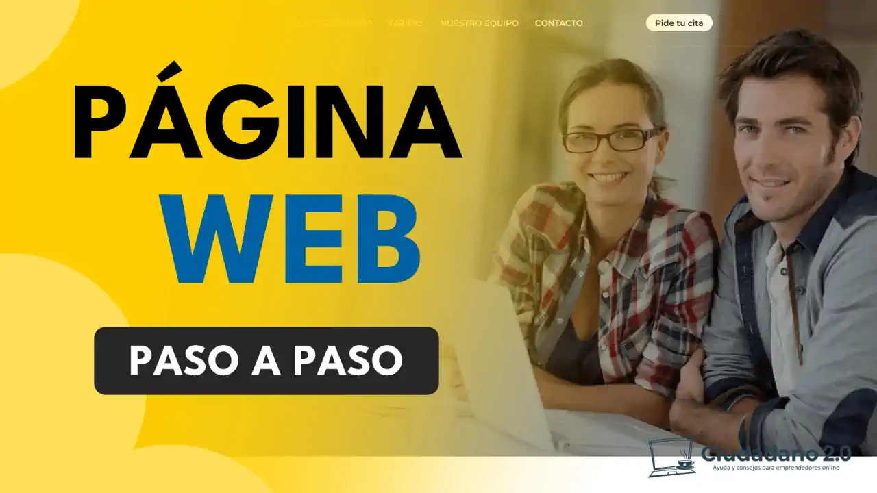 cómo crear una pagina web