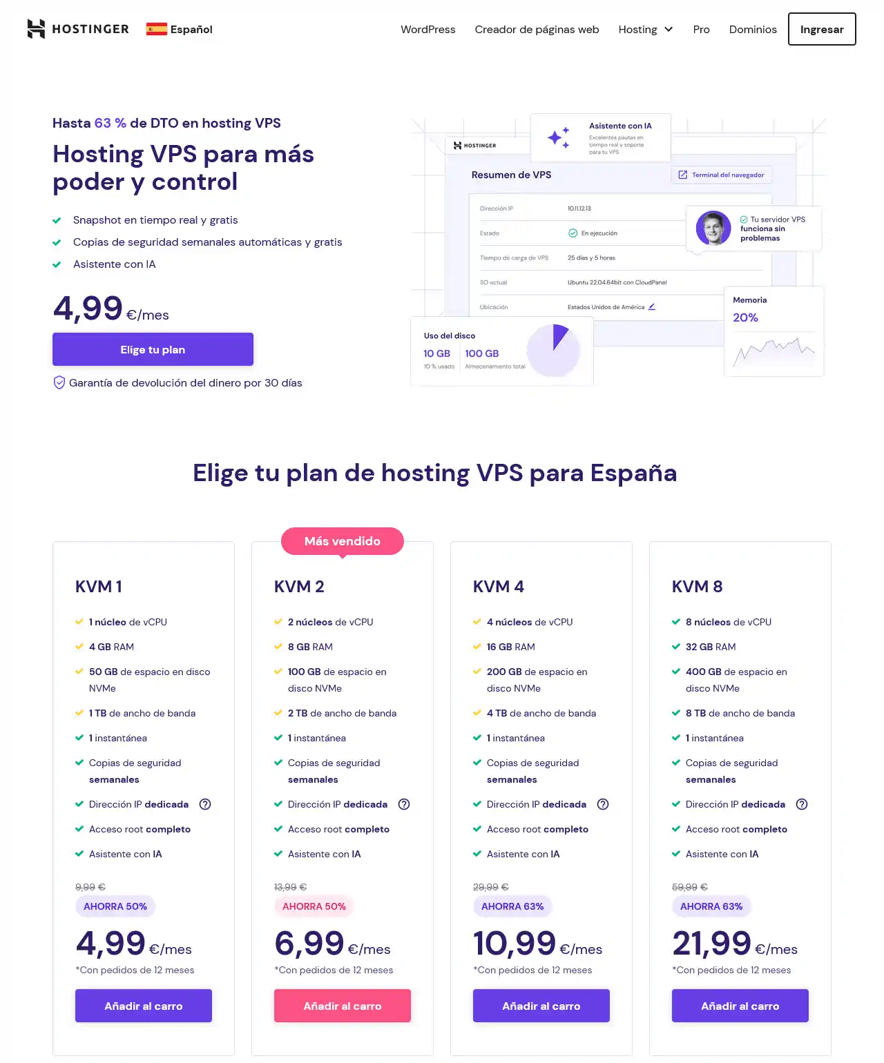 hosting vps hostinger