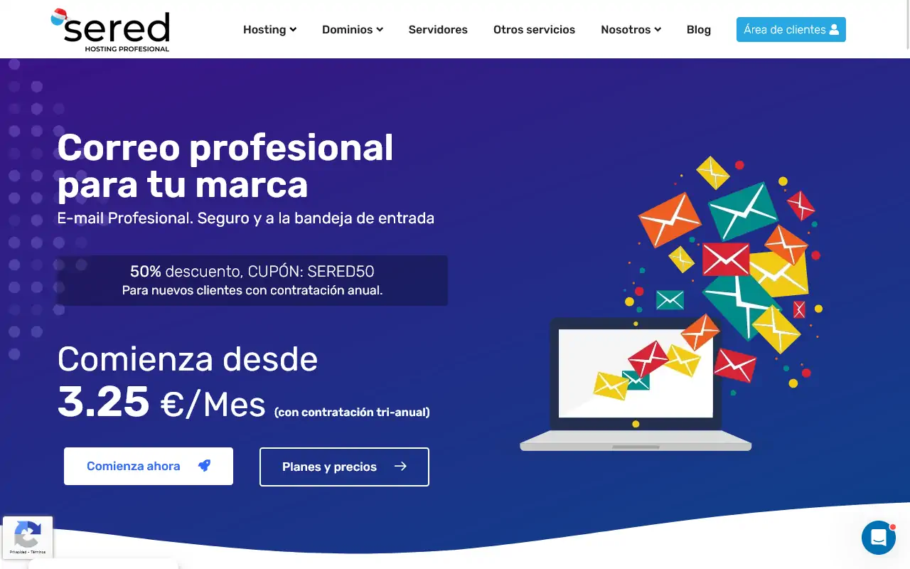 servicio email sered